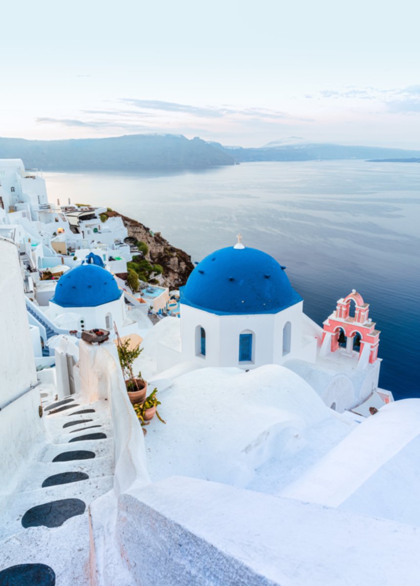 Honeymoon destination Santorini